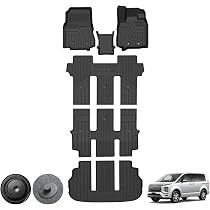 Amazon | Kotesoto 三菱 新型デリカD:5 フロアマット セカンドマット